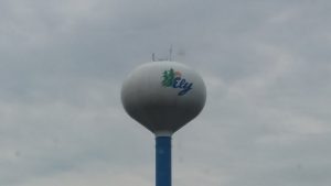The Ely, MN Water Tower is sort of iconic.