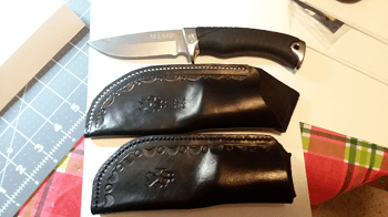 Completed Custom Gerber Knife Sheaths