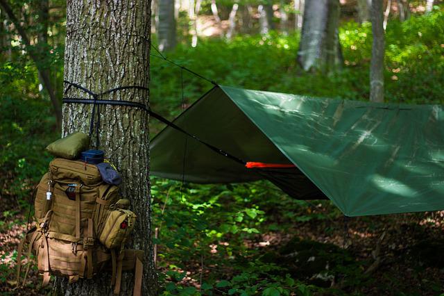 Minimalist Camping With A Hammock